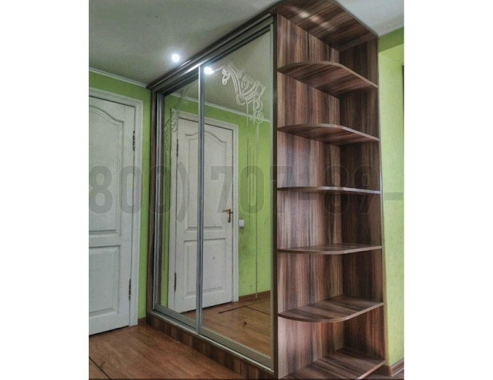 Шкаф с пескоструйным рисунком в Красноармейске